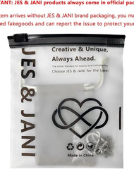 JES & JANI Infinity Heart Necklace for Women, Love Heart Pendant with Cubic Zirconia and Infinity Necklace for Girlfriend